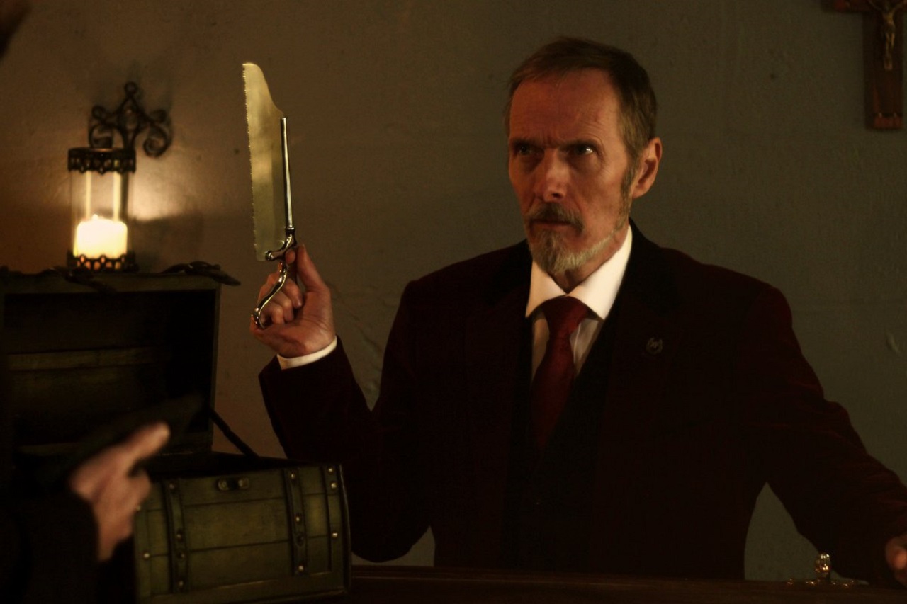 Mark Topping as Professor Van Helsing in Bram Stoker's Van Helsing (2021)