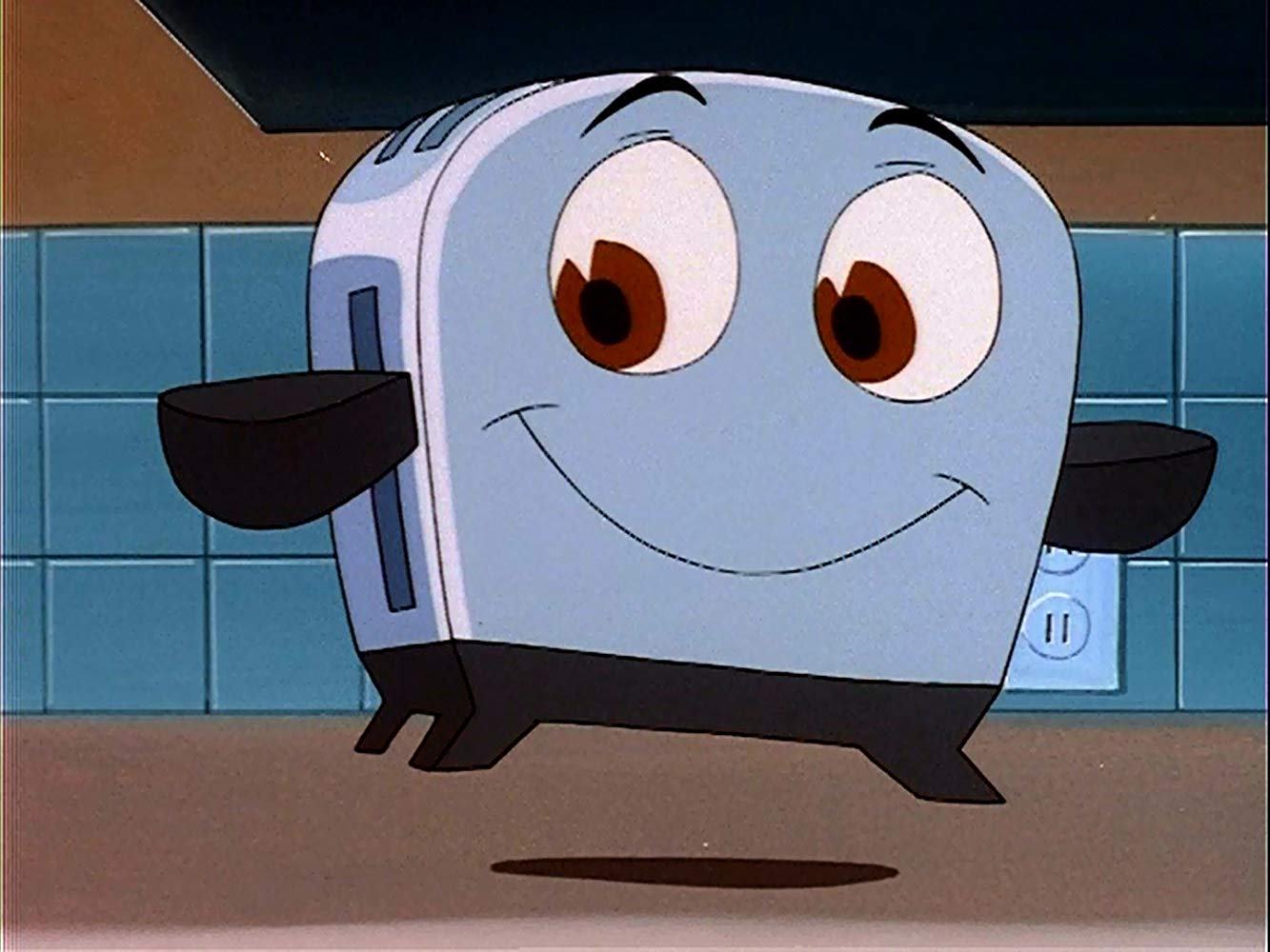 The Brave Little Toaster (voiced by Deanna Oliver) in The Brave Little Toaster (1987) poster