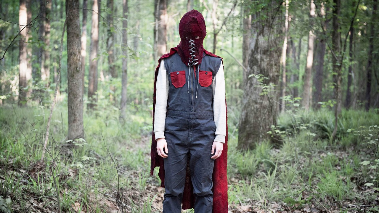 Brandon (Jackson A. Dunn) in homemade superhero costume in Brightburn (2019)