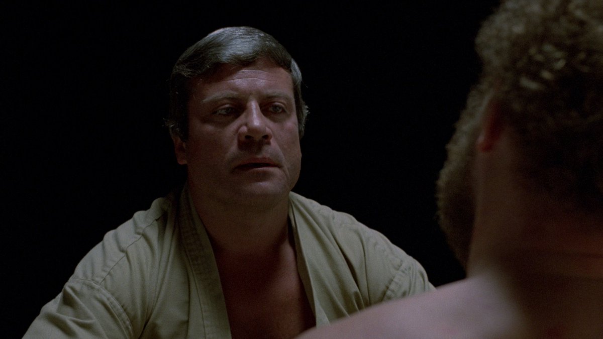 Psychologist Dr Hal Raglan (Oliver Reed) with Gary McKeehan in The Brood (1979)