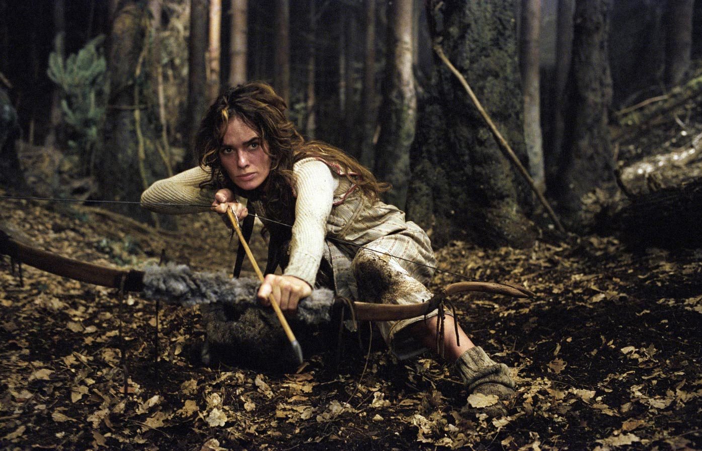 Lena Headey as the huntress Angelika in The Brothers Grimm (2005)