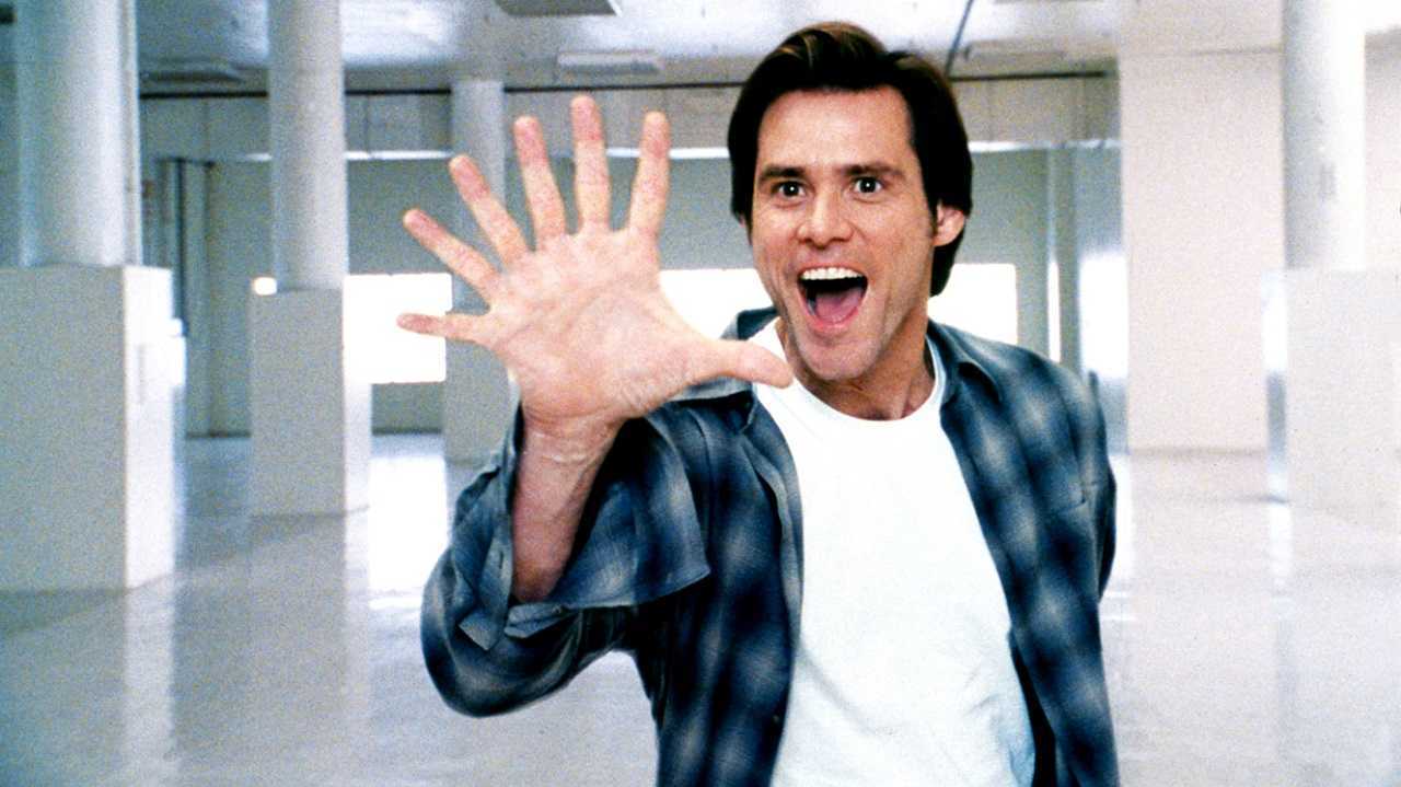 Bruce Nolan (Jim Carrey) gains godlike powers in Bruce Almighty (2003)