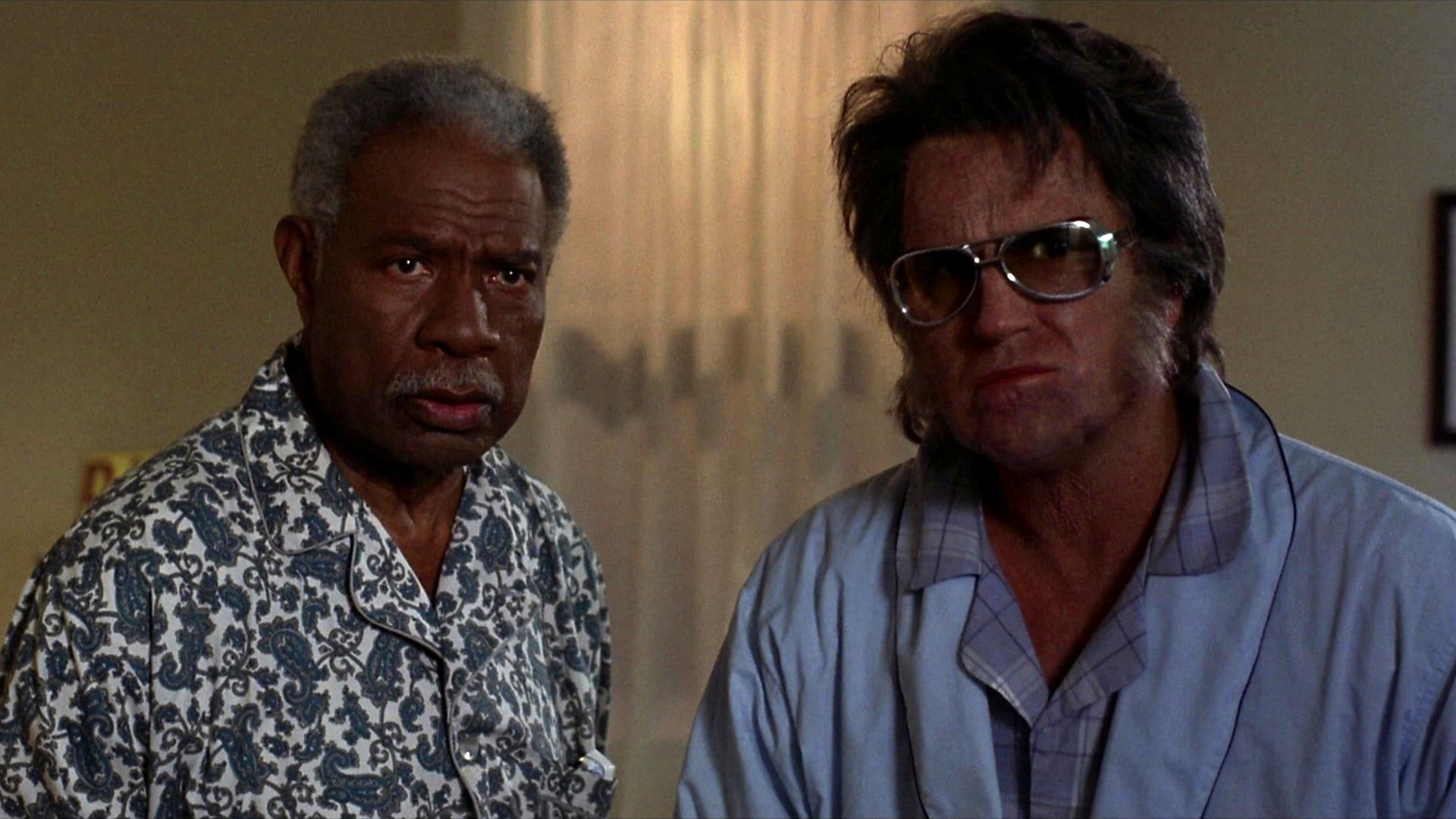 Ossie Davis as JFK and Bruce Campbell as Elvis Presley in Bubba Ho-Tep (2002)