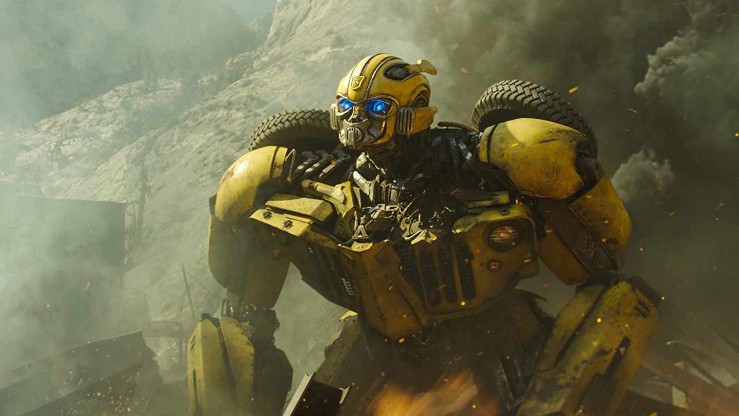B-127 or Bumblebee gets a film all to himself in BumbleBee (2018)