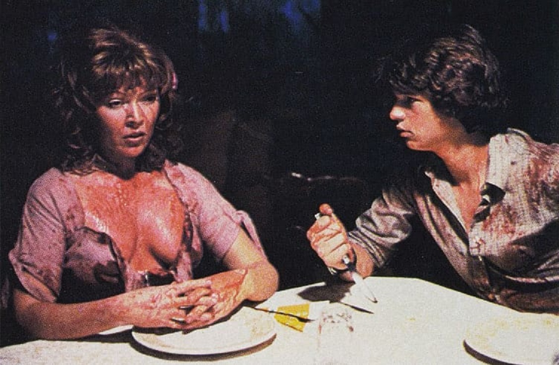 Mother Susan Tyrrell and son Jimmy McNichol in Butcher, Baker, Nightmare Maker (1981)