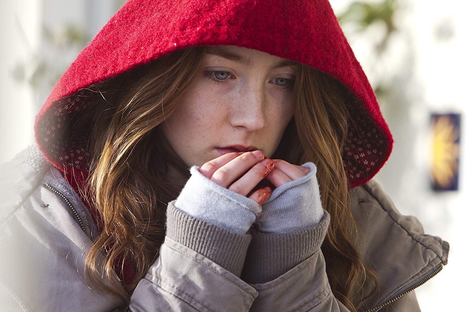 Saoirse Ronan as the vampire Eleanor in Byzantium (2012)