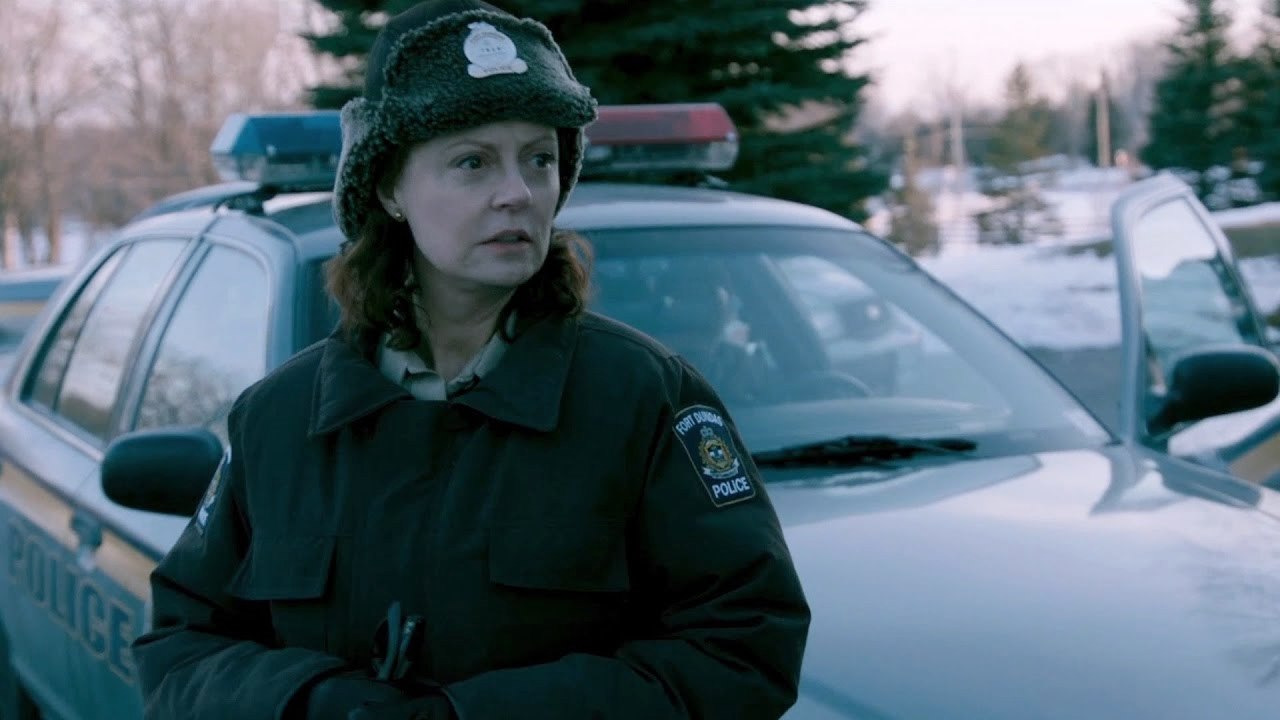 Susan Sarandon as small town police chief Hazel Micallef in The Calling (2014)