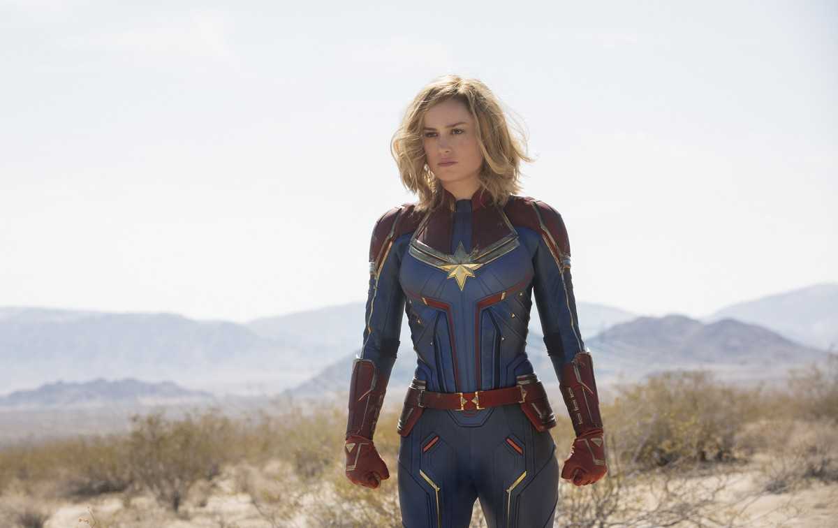 Brie Larson as Captain Marvel (2019)