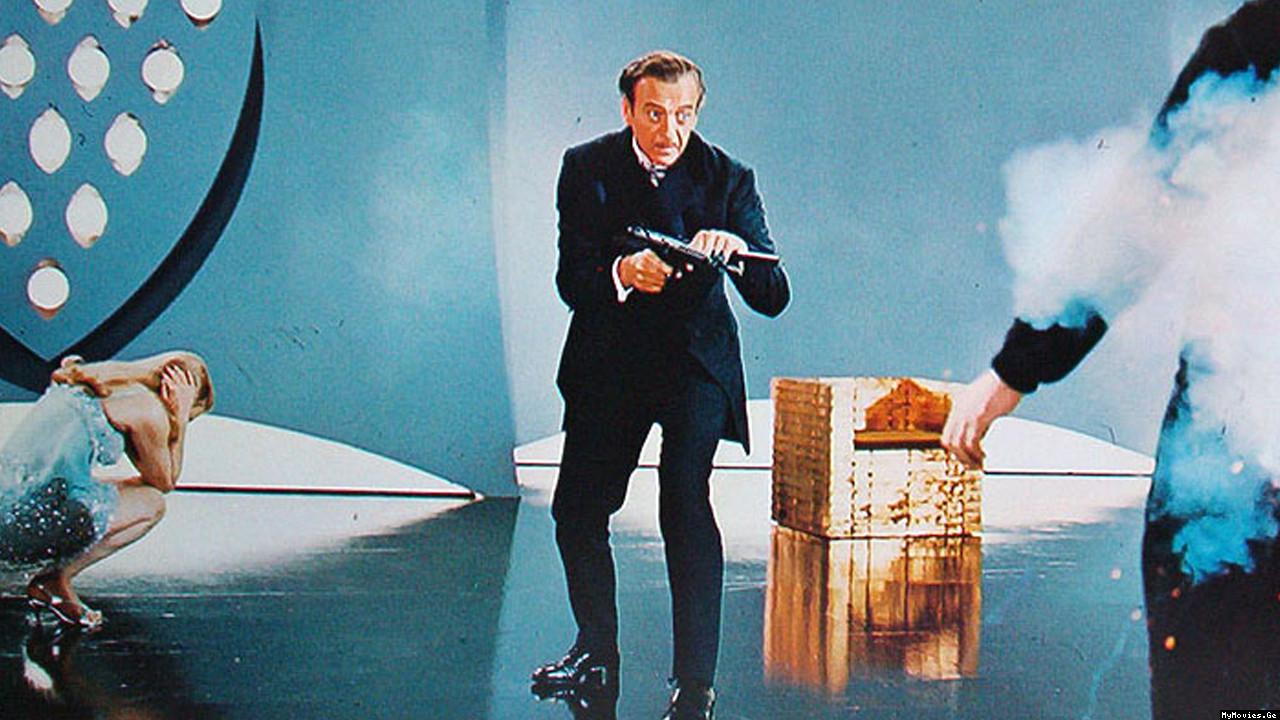 David Niven as James Bond in Casino Royale (1967)