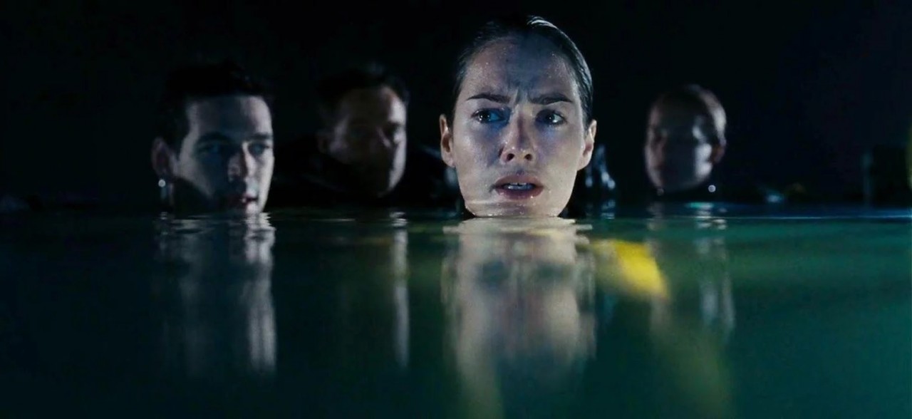 Eddie Cibrian, Rick Ravanello, Lena Headey and Piper Perabo in The Cave (2005)