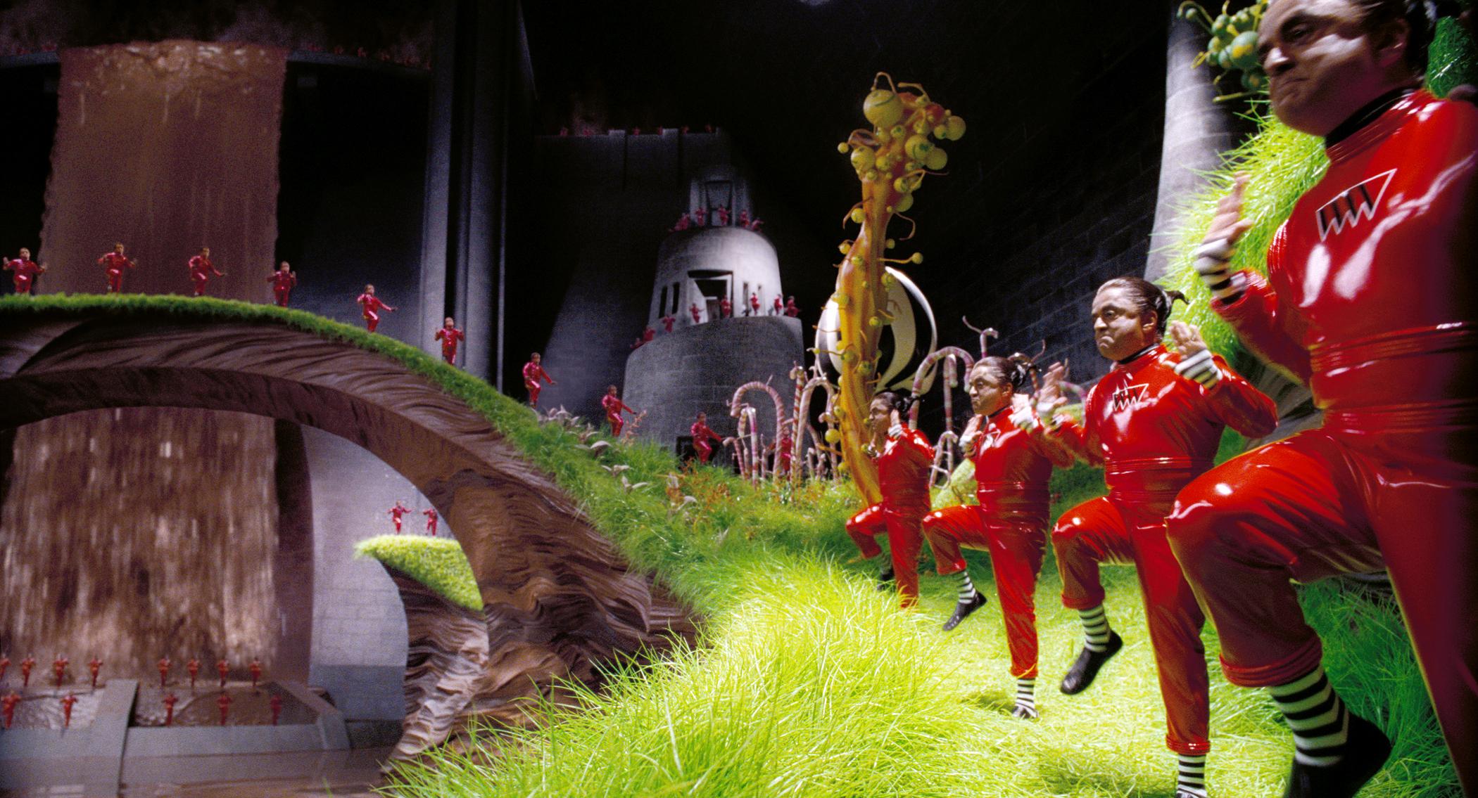 Dancing Oompa Loompas (all played by Deep Roy) in Charlie and the Chocolate Factory (2005)