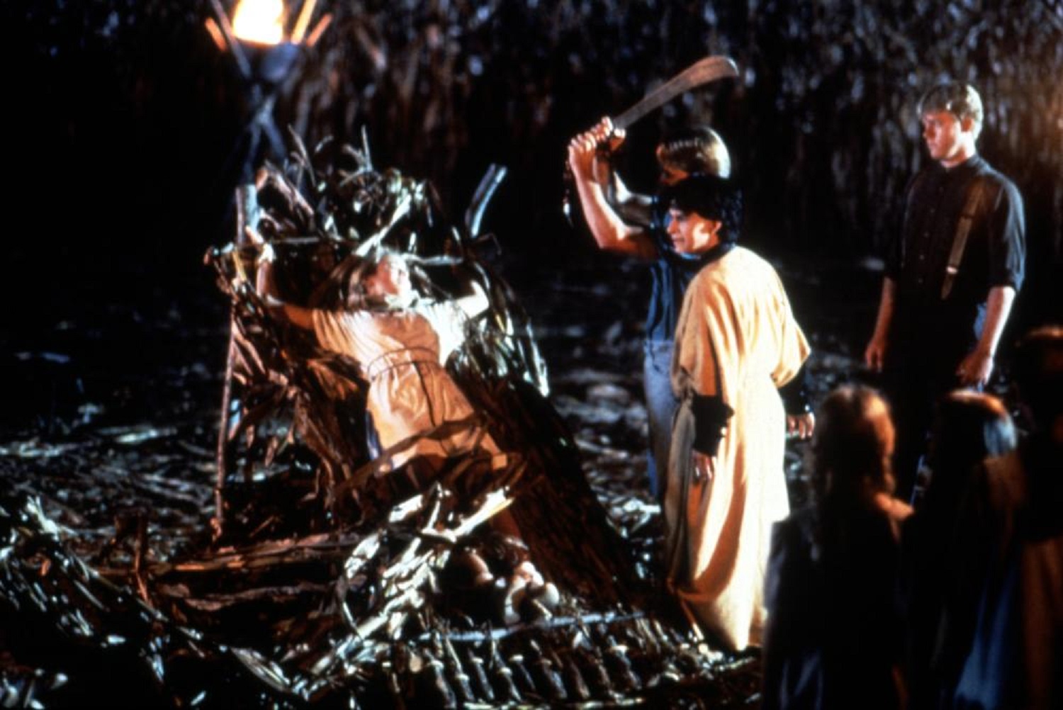 Sacrifices in the corn field in Children of the Corn II: The Deadly Sacrifice (1992)