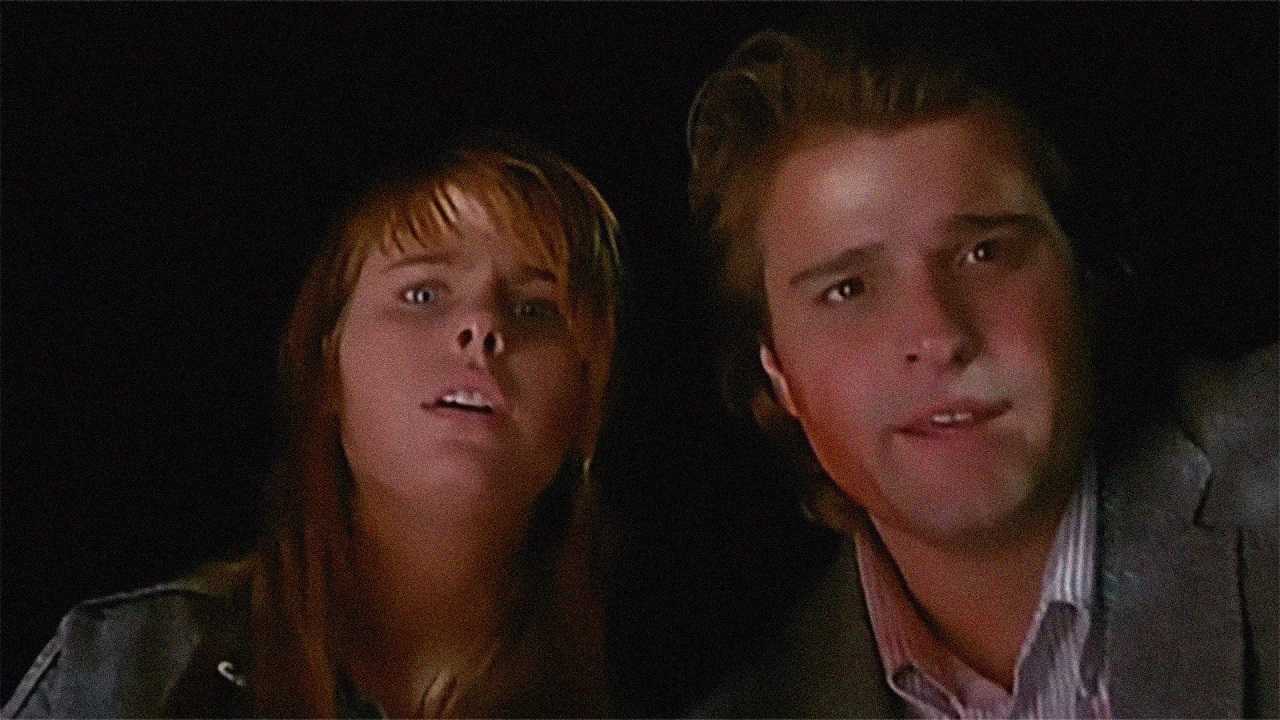 Ami Dolenz and Peter DeLuise in Children of the Night (1991)