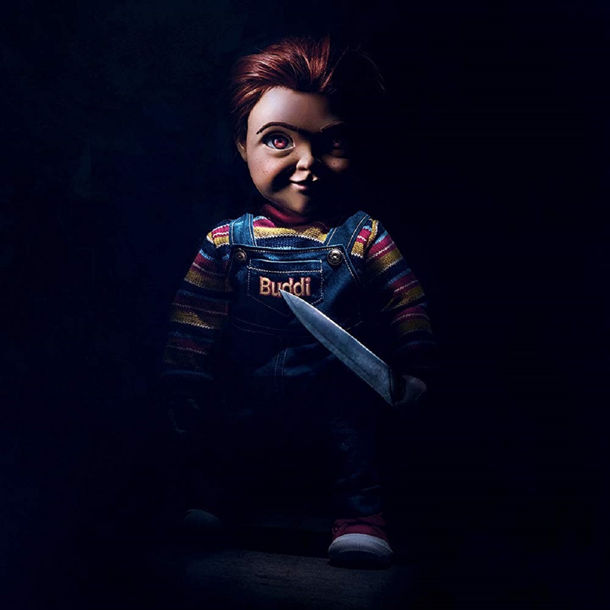 The new artificially intelligent smart toy version of Chucky (voiced by Mark Hammill) in Child's Play (2019)