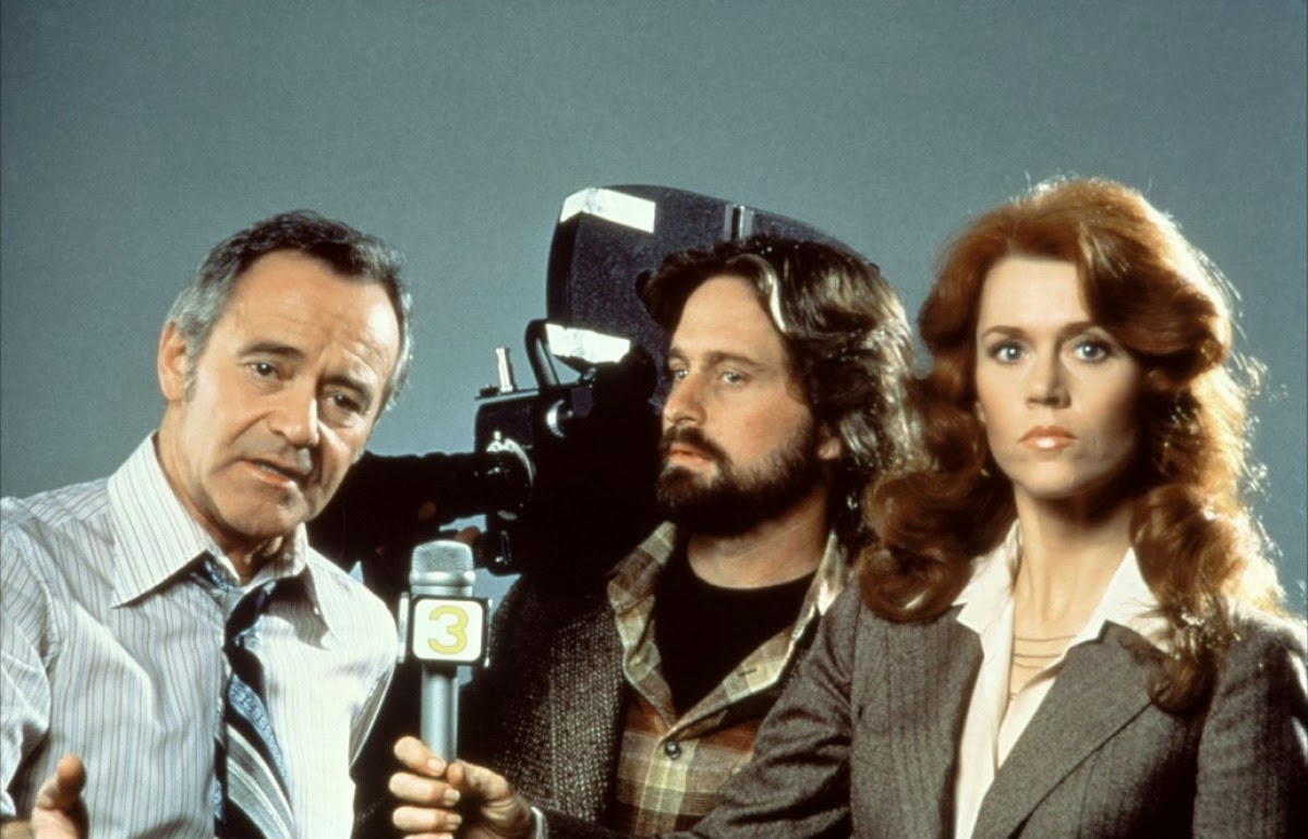 Jack Lemmon, Michael Douglas and Jane Fonda in The China Syndrome (1979)