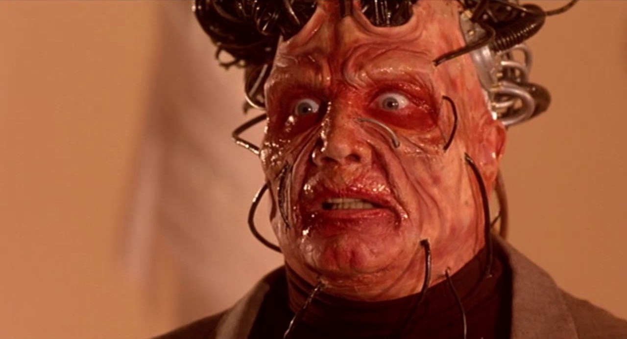 Vernon Wells as Plughead in Circuitry Man (1990)