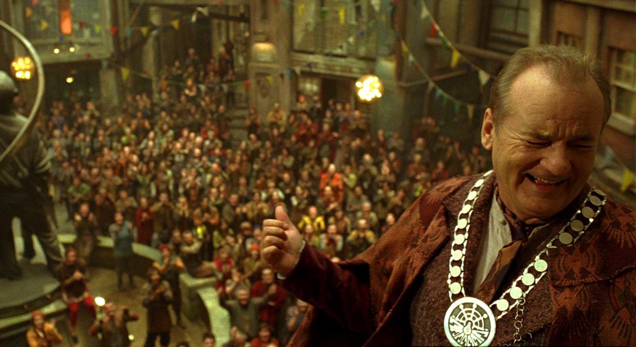 Bill Murray as Mayor Cole in City of Ember (2008)