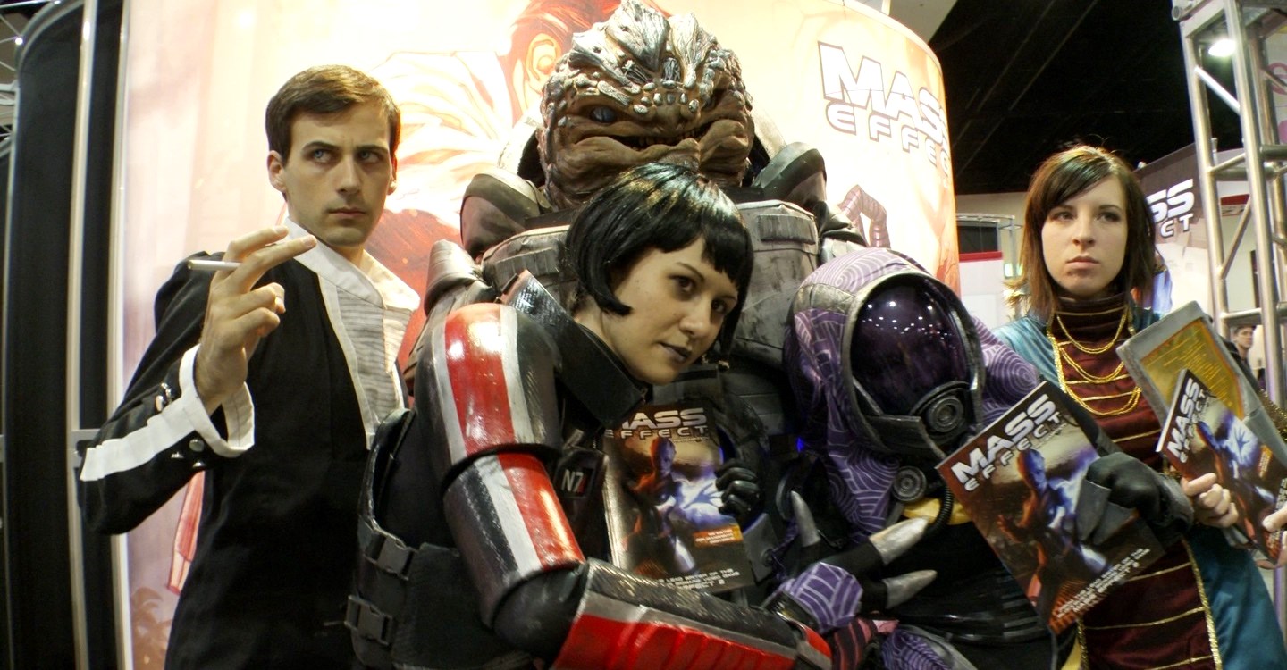 Holly Conrad and her Mass Effect cosplayers in Comic-Con Episode IV: A Fan's Hope (2011)