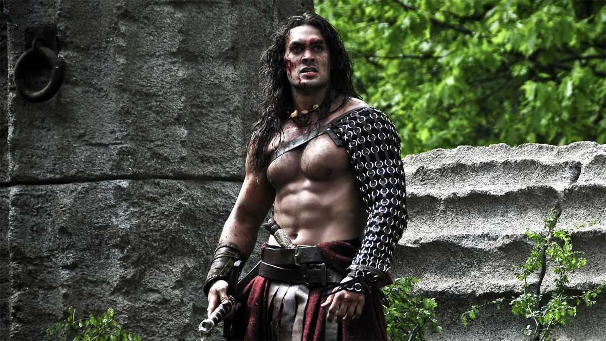 Jason Momoa as Conan the Barbarian (2011)