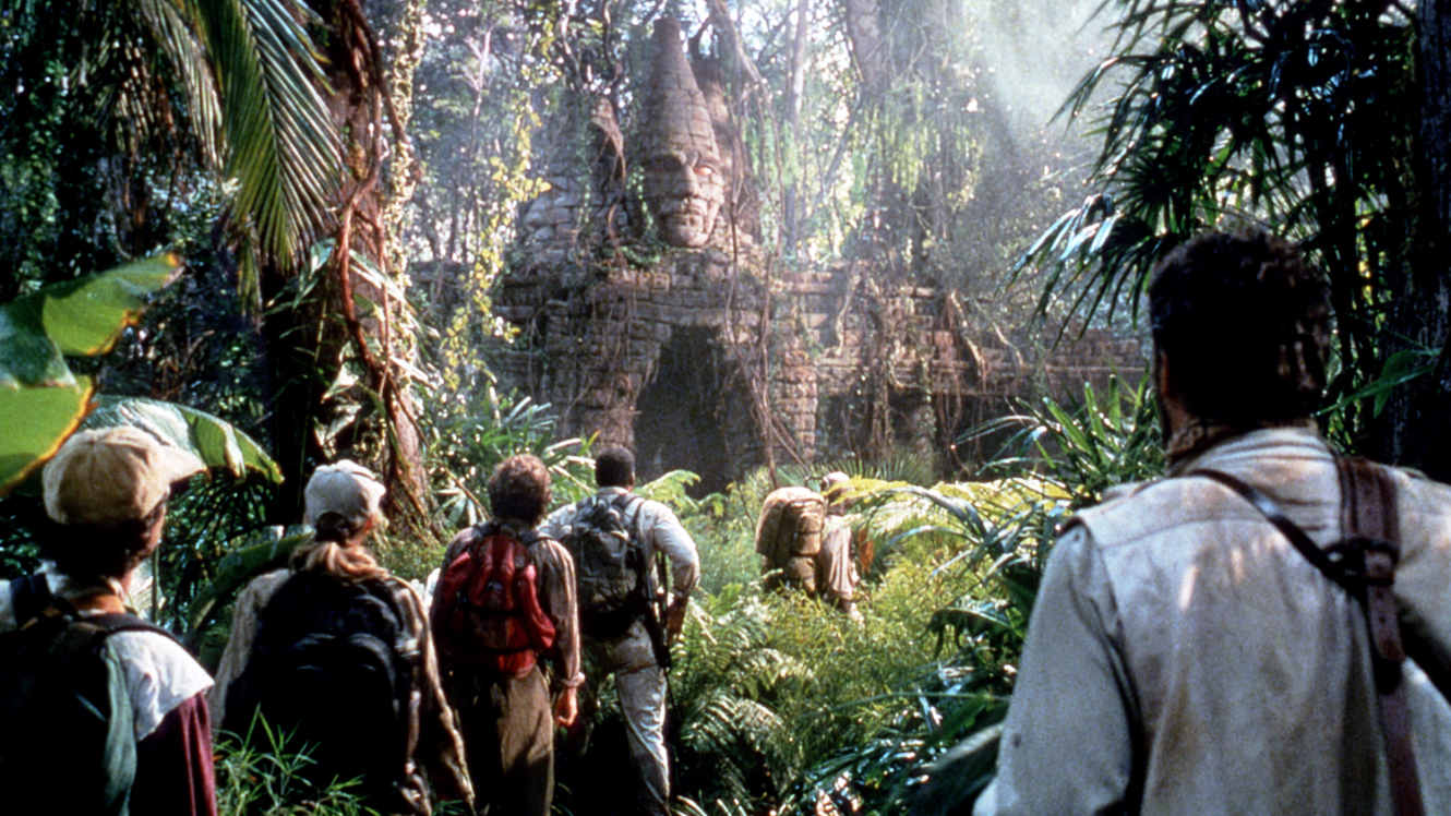 Arrival at the lost city of Xinj in Congo (1995)