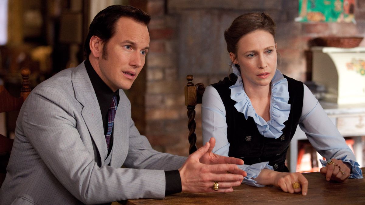 Ed and Lorraine Warren (Patrick Wilson and Vera Farmiga) in The Conjuring (2013)