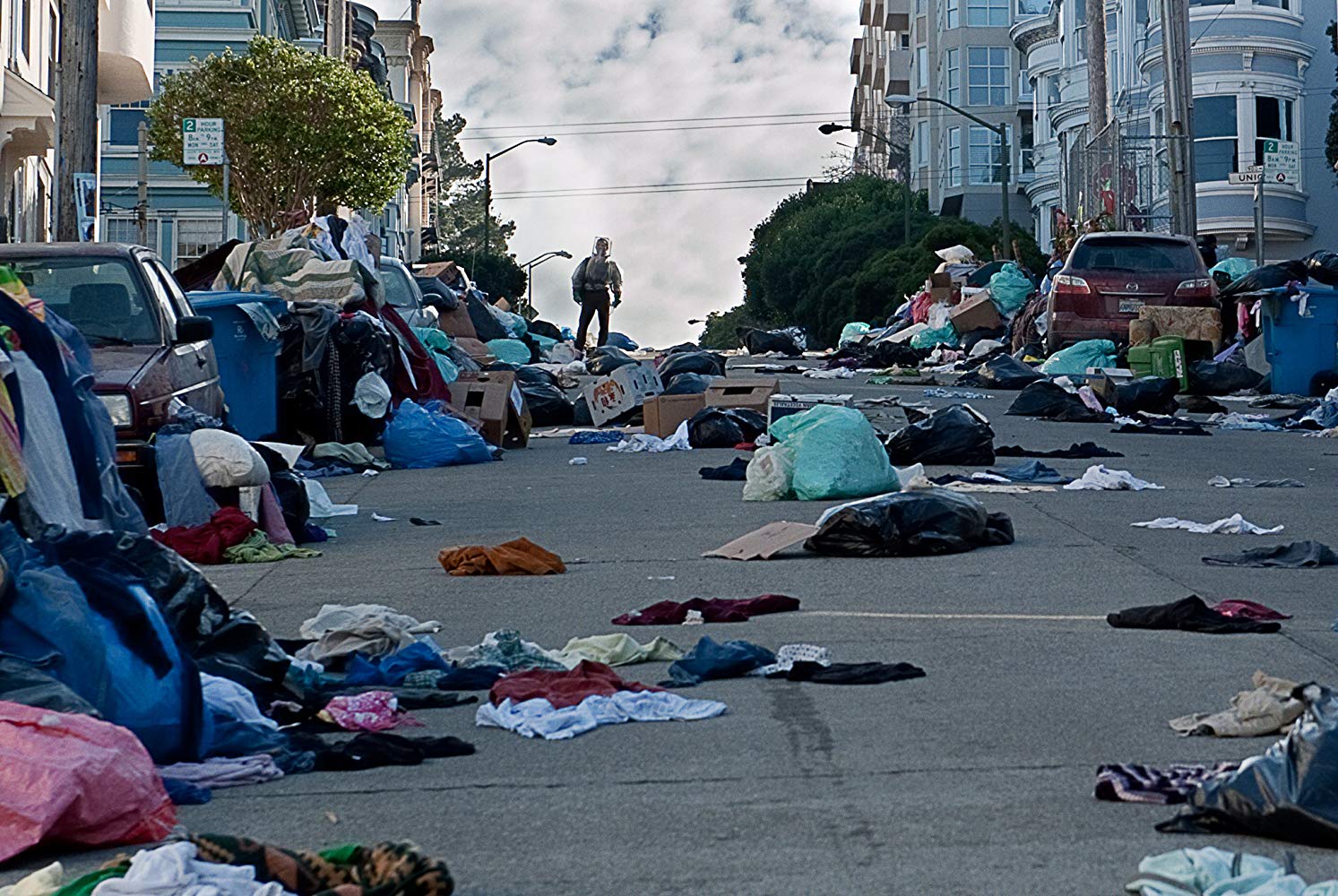 A plague devastated San Francisco in Contagion (2011)