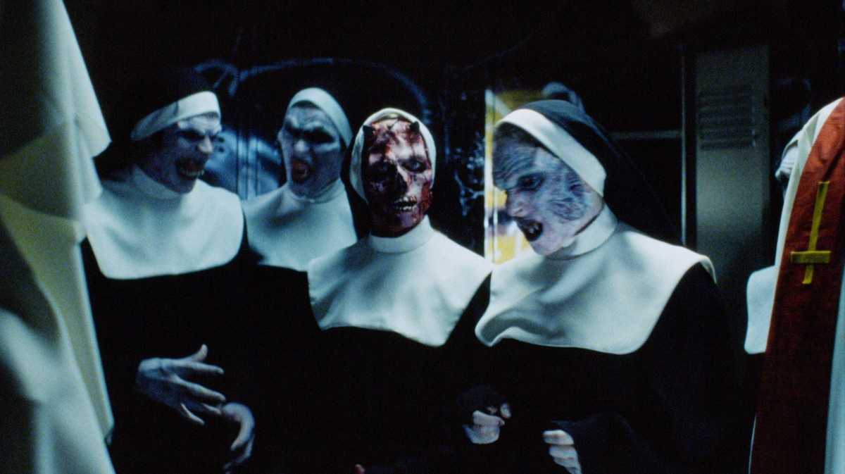 Zombie nuns in The Convent (2000)