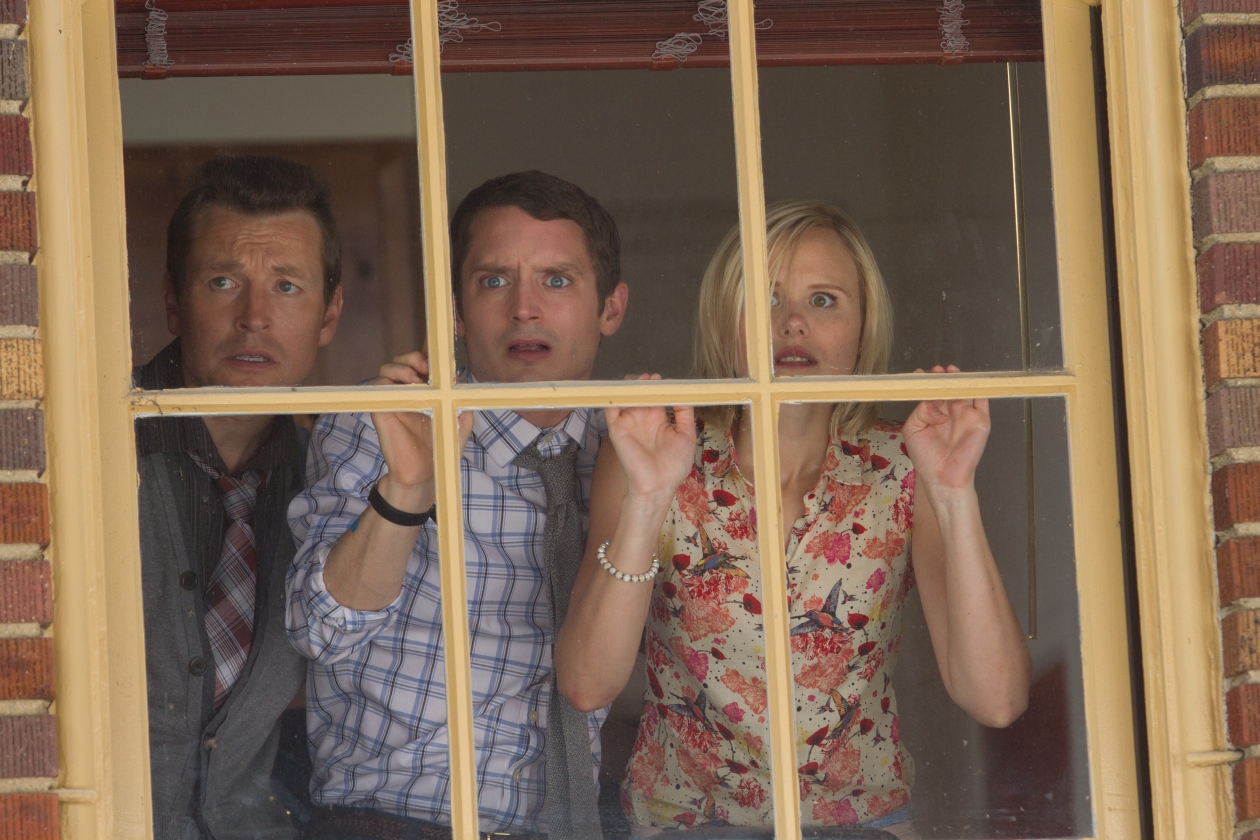 Leigh Whannell, Elijah Wood, Alison Pill in Cooties (2014)