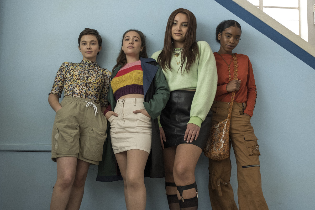 Teen witches - Cailee Spaeny, Gideon Adlon, Zoey Luna and Lovie Simone in The Craft: Legacy (2020)