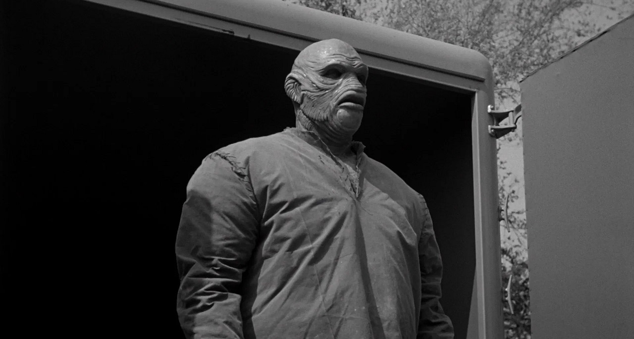 The Creature turned into a human in The Creature Walks Among Us (1956)