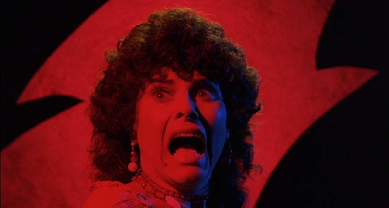 Adrienne Barbeau pursued in The Crate episode in Creepshow (1982)