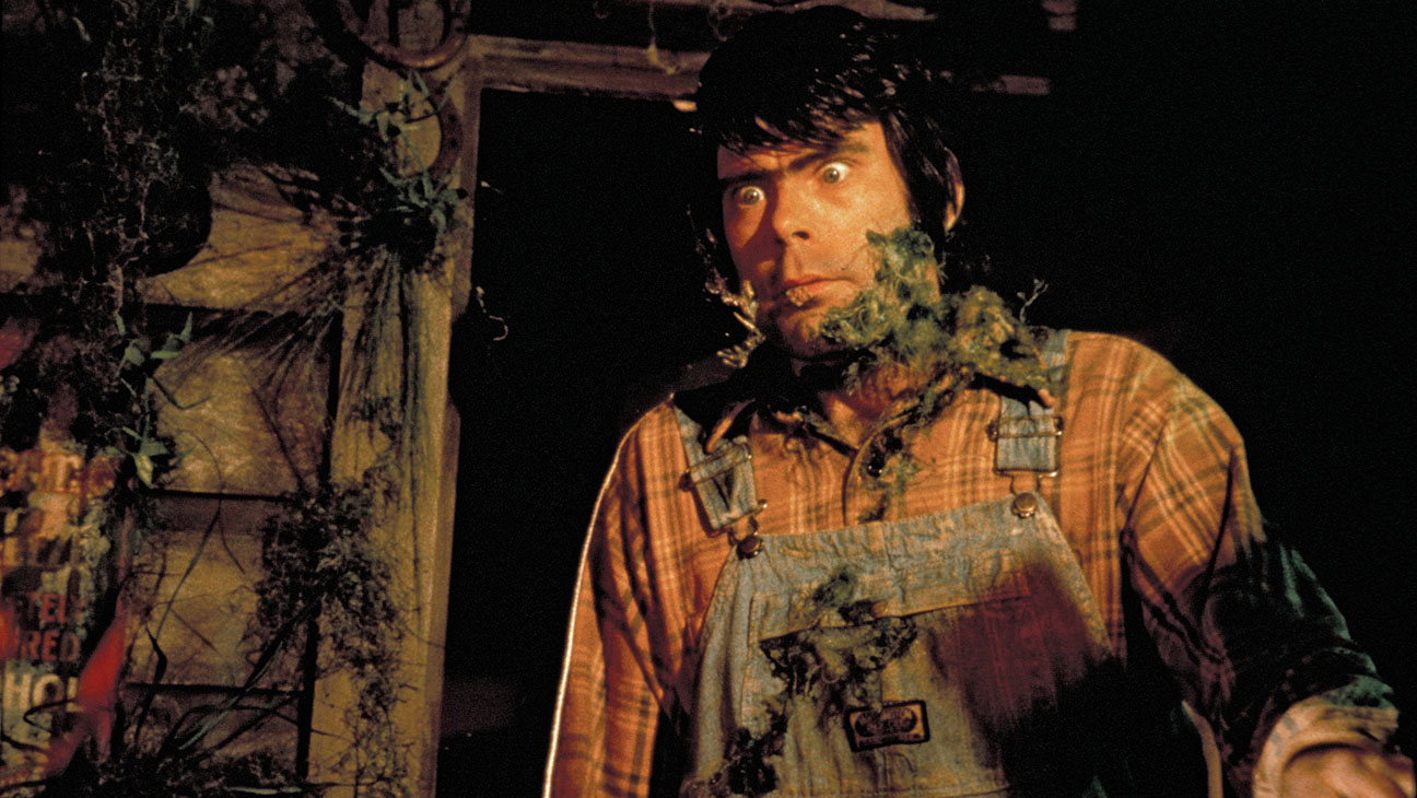 A mutating Stephen King in The Lonesome Death of Jordy Verrill episode in Creepshow (1982)