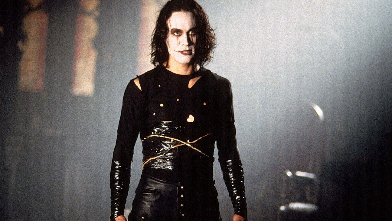 Brandon Lee in his finest and tragically last role as the resurrected Eric Draven in The Crow (1994)