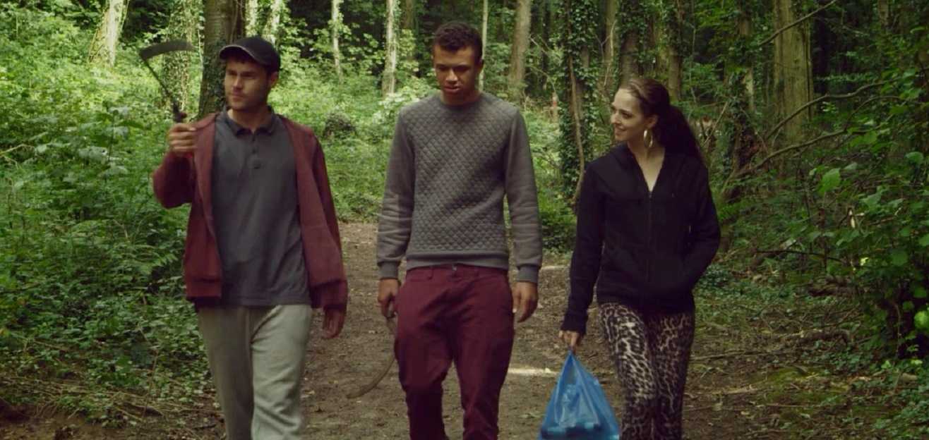 Danny Miller, Reece Douglas and Natalie Martins in Cruel Summer (2016)