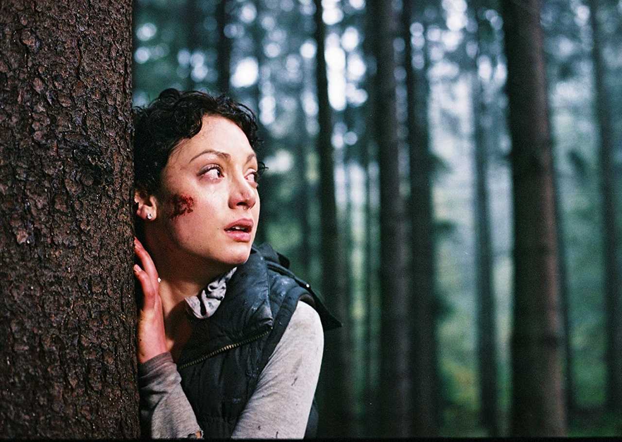 Leah Gibson hunted through the woods in The Cycle (2009)