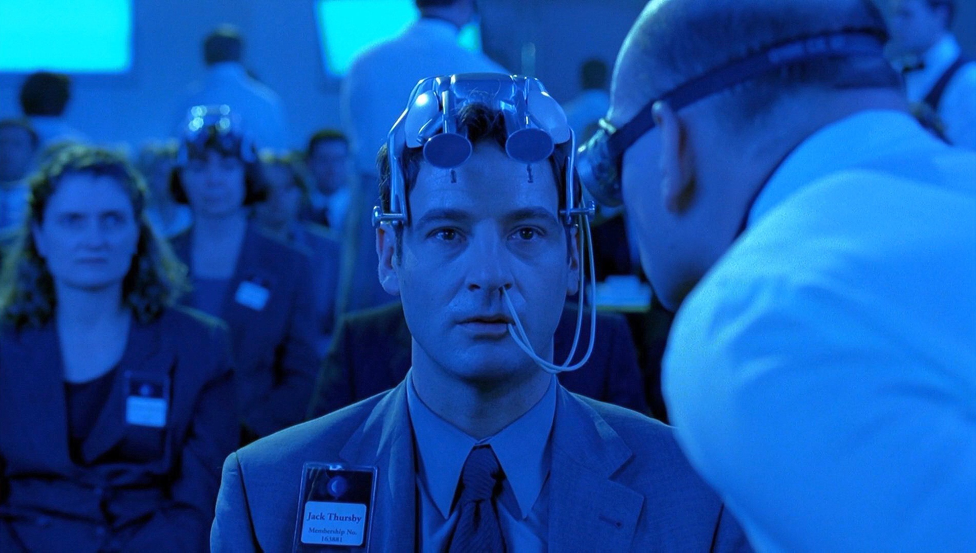 Jeremy Northam undergoes brainwashing in Cypher (2002)