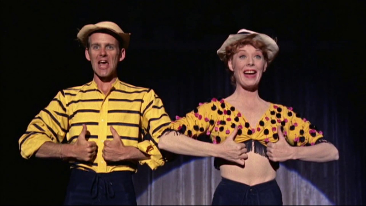 Famed choreographer Bob Fosse in a number with later-to-be-wife Gwen Verdon in Damn Yankees (1958)