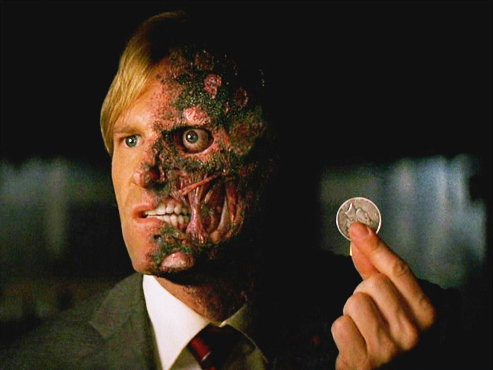 Harvey Dent/Two-Face (Aaron Eckhart) in The Dark Knight (2008)