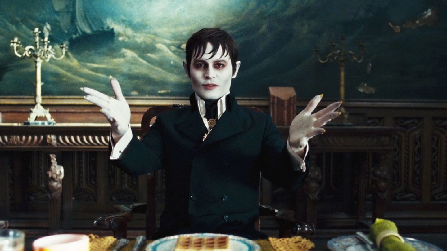 Johnny Depp as Barnabas Collins in Dark Shadows (2012)