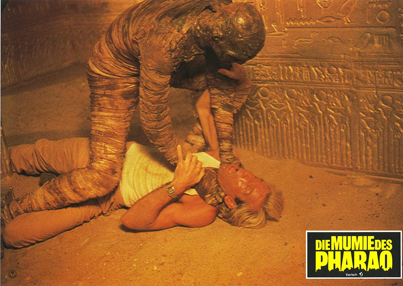 Italian mummy zombies on the attack in Dawn of the Mummy (1981)