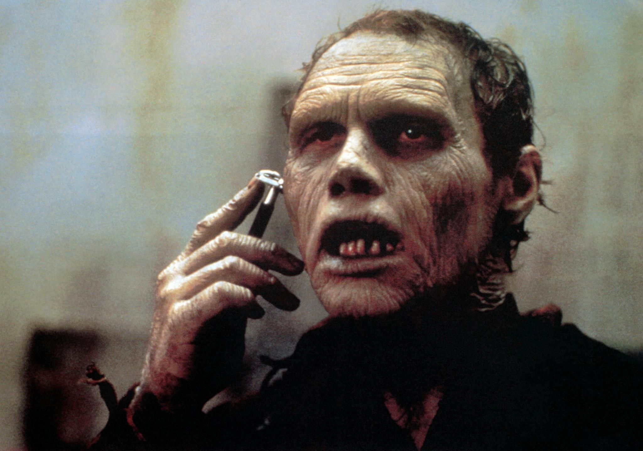 Howard Sherman as the zombie Bub in Day of the Dead (1985)