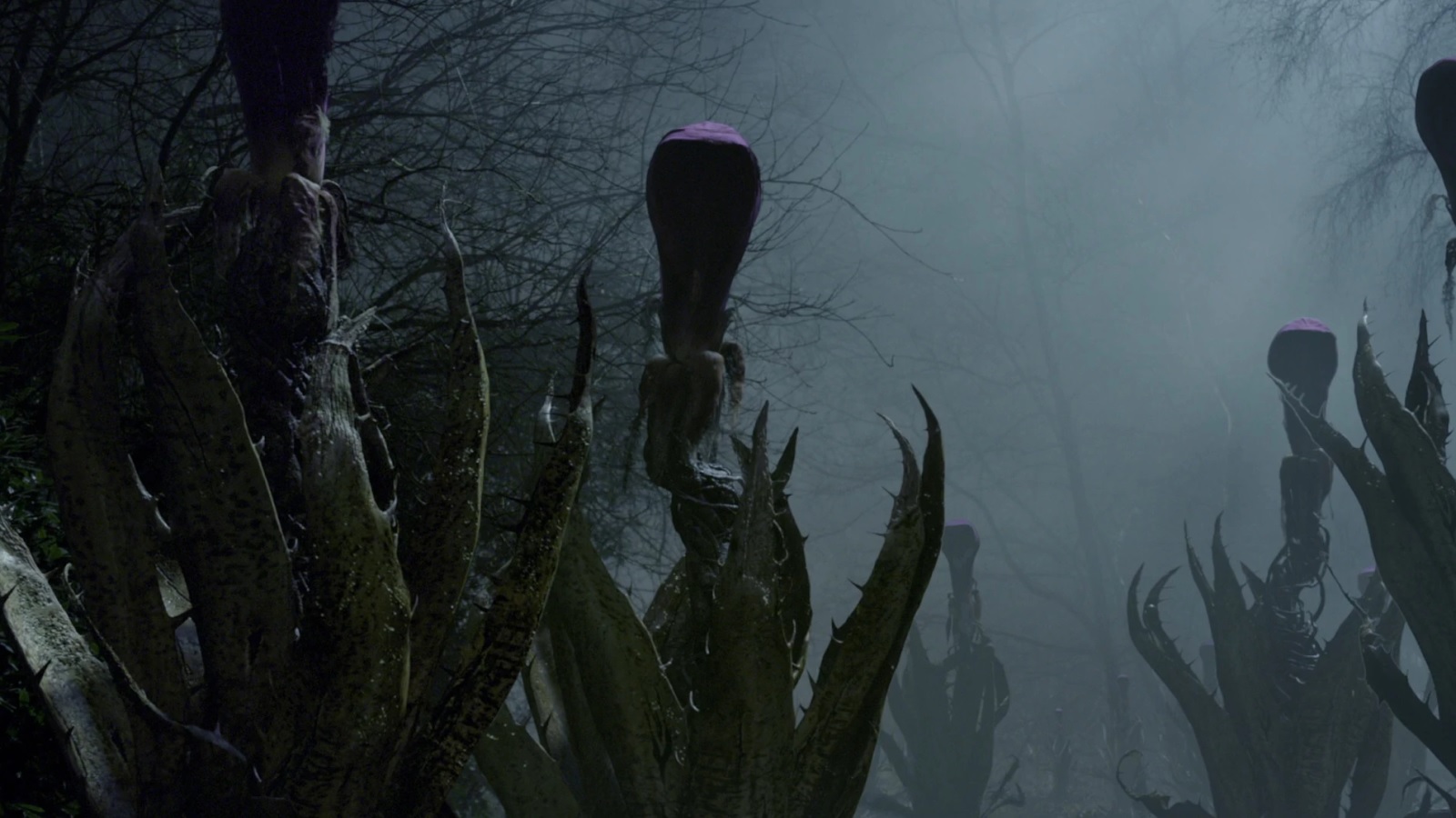 Triffids on the attack in The Day of the Triffids (2009)