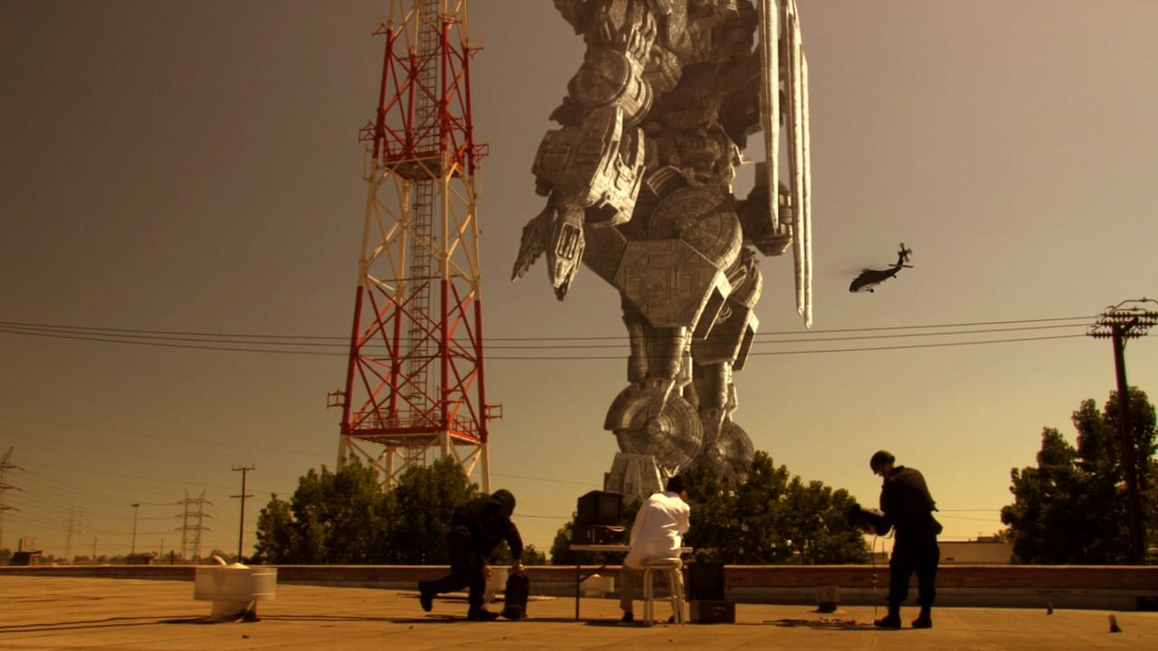 One of the giant Megalith robots in The Day the Earth Stopped (2008)