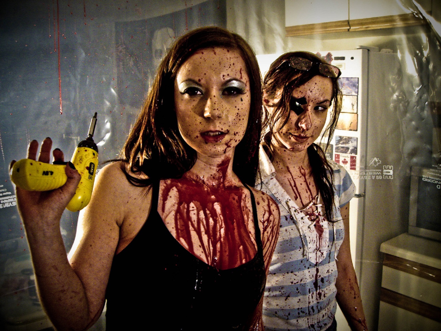 Jen and Sylvia Soska in Dead Hooker in a Trunk (2010)