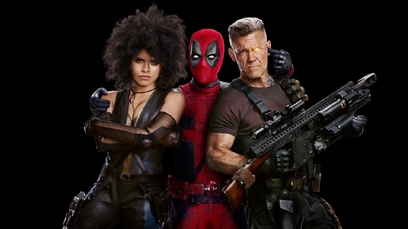 Deadpool (Ryan Reynolds), Cable (James Brolin) in Deadpool 2 (2018)