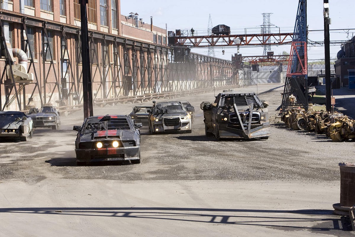 The Death Race inside Terminal Island in Death Race (2008)