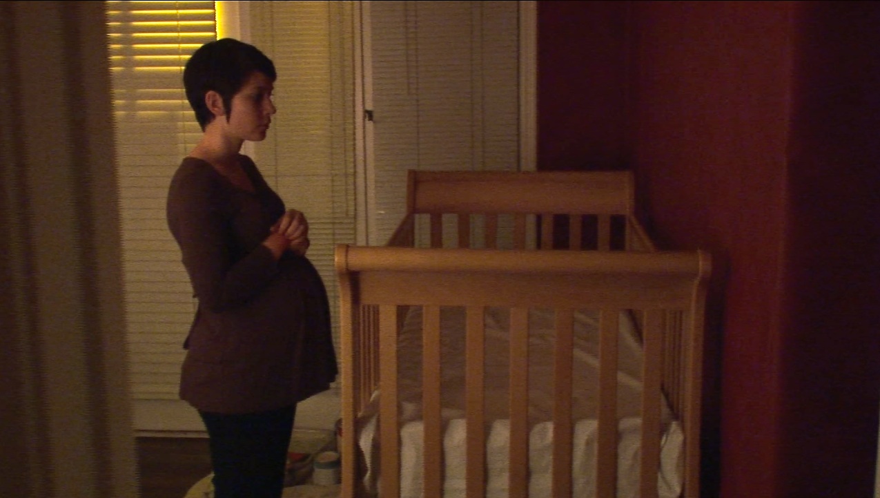 A pregnant Laurel Vail in Delivery (2013)