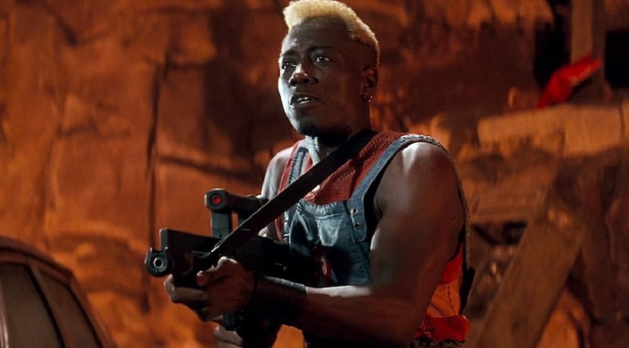 Wesley Snipes as Simon Phoenix in Demolition Man (1993)