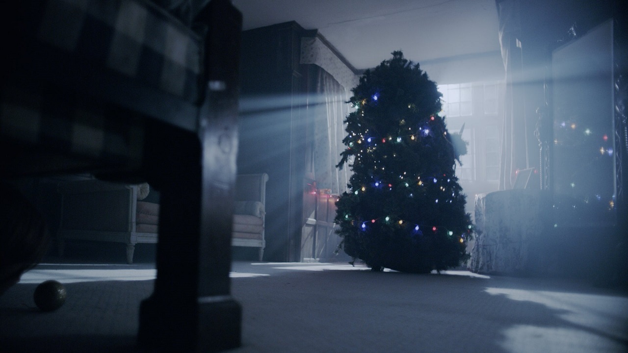 the killing tree in Demonic Christmas Tree (2022)