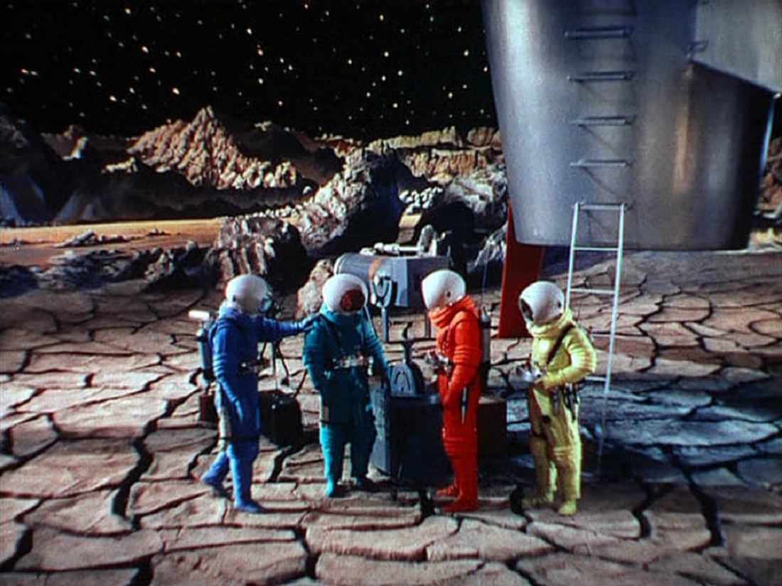 The astronauts landed on The Moon in Destination Moon (1950)